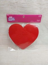 New 24 Hearts CRAFTS CUTOUTS Red Valentine's Party July 4th Christmas Grinch