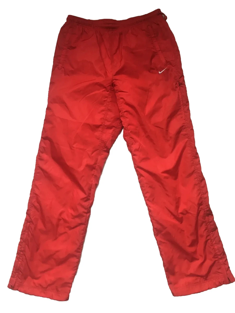 Nike Windbreaker Ski Pants Snowboarding Men s Large Red Vintage Y2K