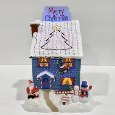 Hallmark Keepsake “Deck the House!” Tabletop MP3 Player Light Show 2014