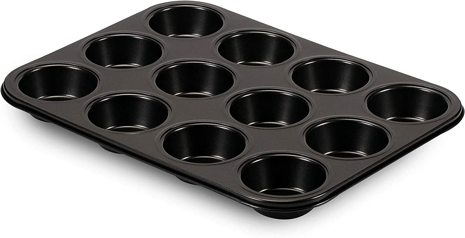Teglia per 12 Muffin CA 309 Antiaderente - Alluminio da Forno