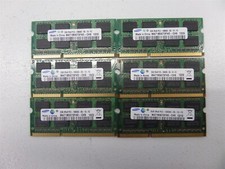 Lot Of 6- Samsung M471B5673FH0-CH9 2GB PC3-10600 DDR3-1333 Laptop Memory
