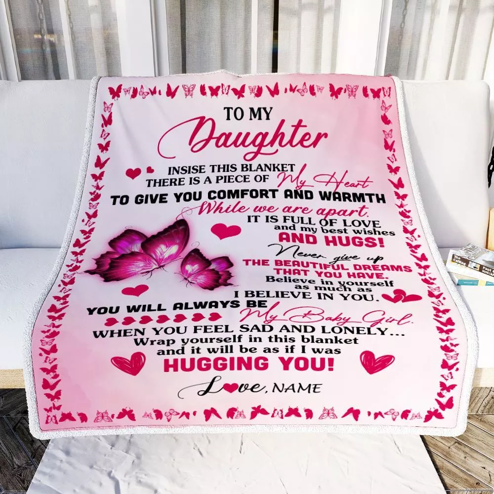 Daughter blanket from mom and dad cheap