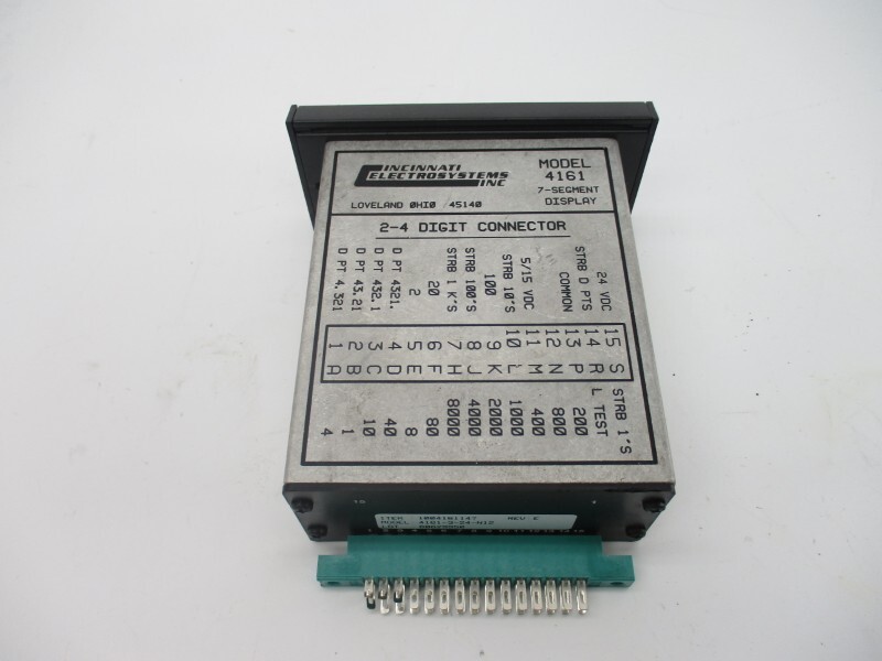 CINCINNATI ELECTROSYSTEMS 4161-3-24 -N12 1004161147 REV. E NSNP | eBay