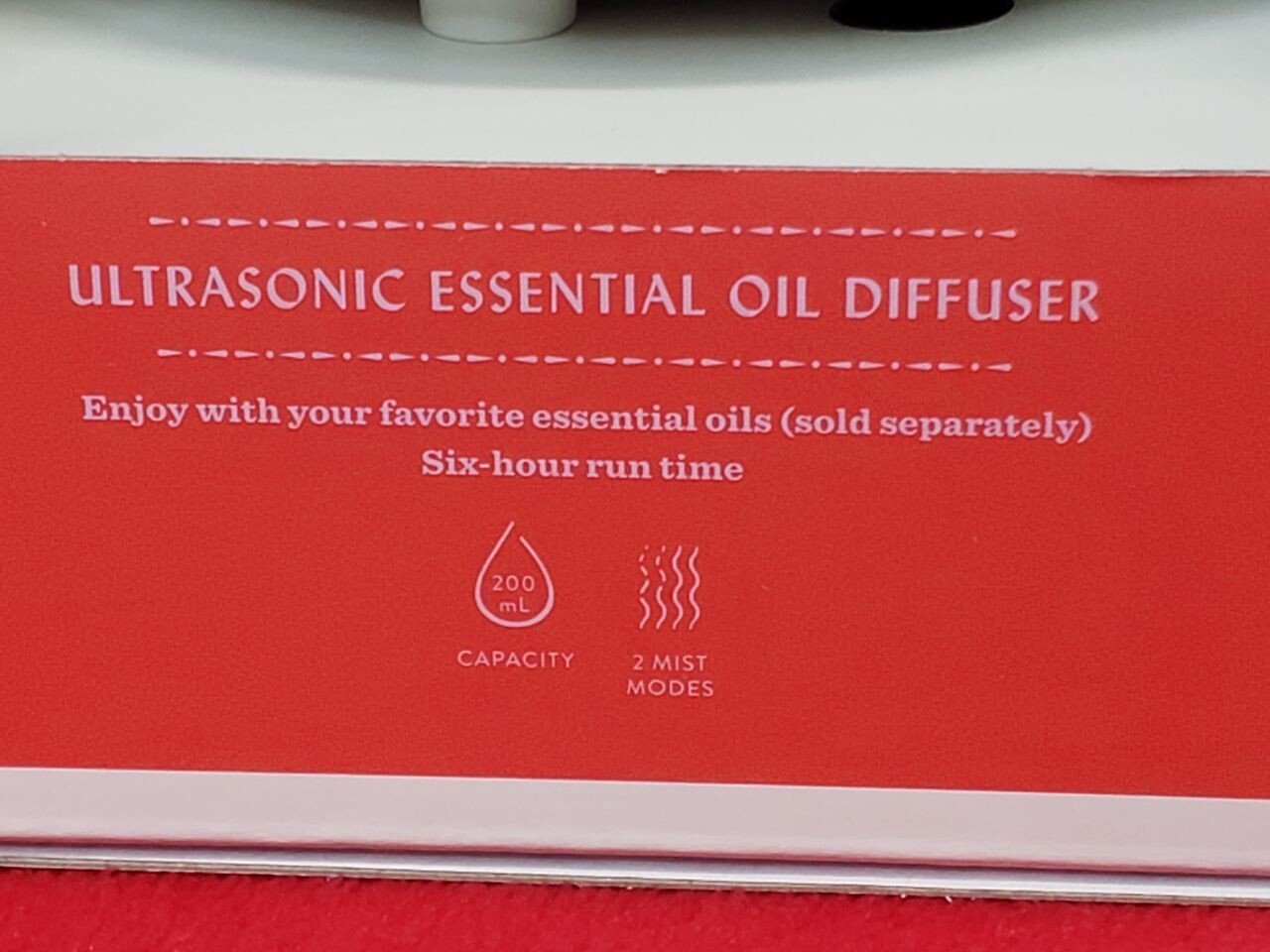 Opalhouse Ultrasonic Essential Oil Diffuser ( Lot of 2 NEW in the BOX