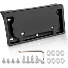 For 2017-2024 Tesla Model 3 Front Bumper Mount License Plate Bracket Holder Kit