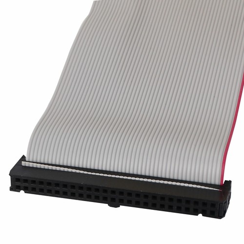 2pcs 2.54mm 50Pin Female to Female IDE PATA Extension Flat Ribbon