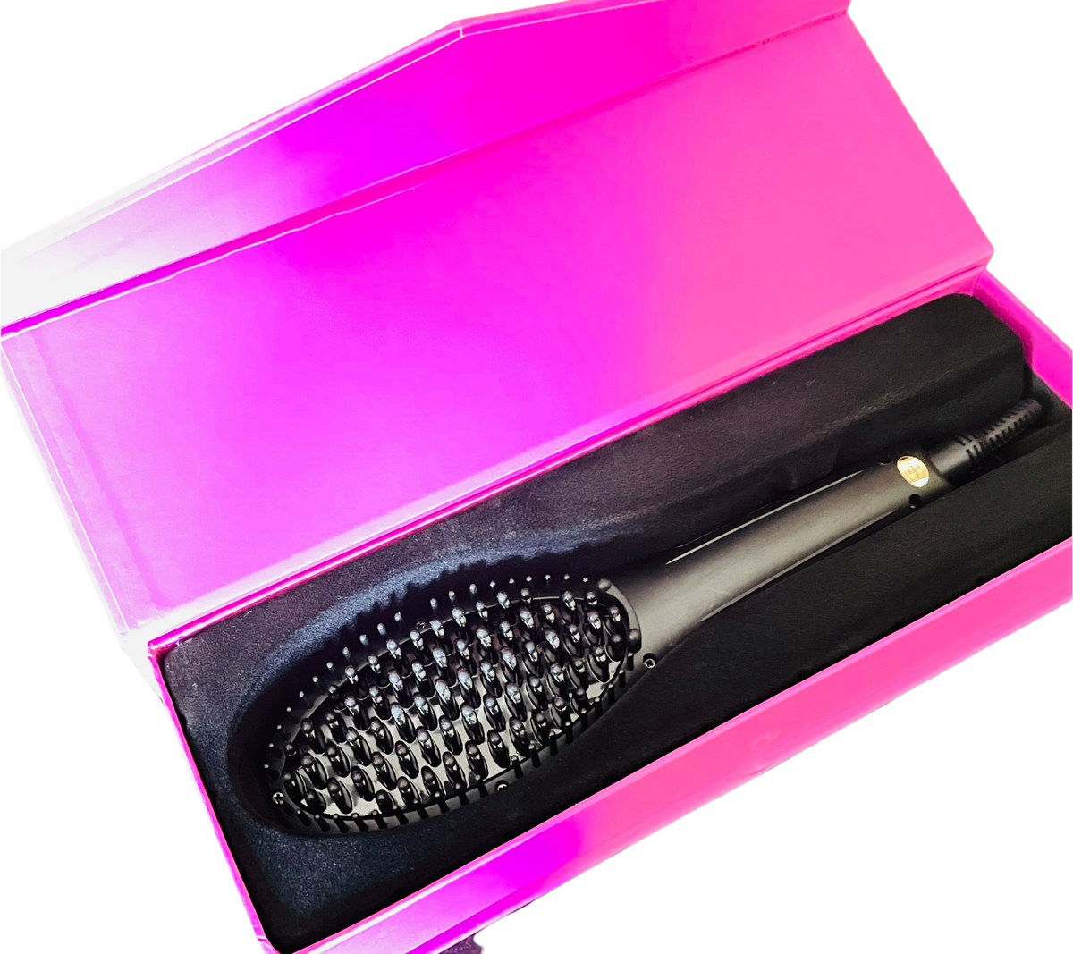 PYT FAST & FLAWLESS THERMAL STYLING BRUSH - BLACK (New in  display picture 3