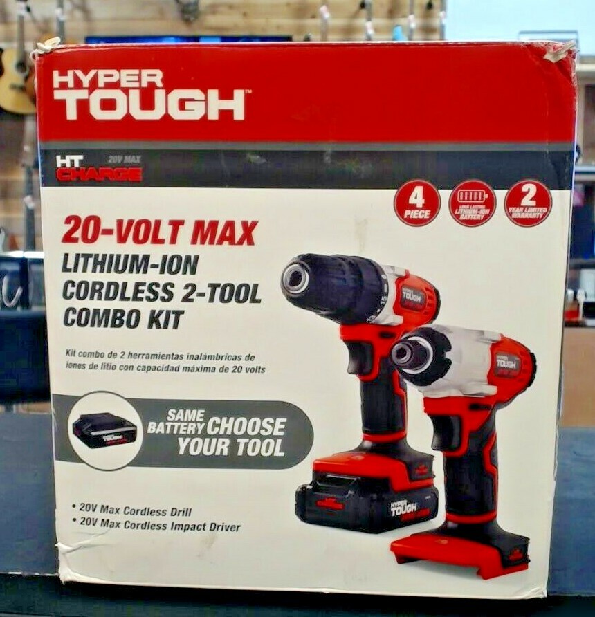 HYPER Tough AQ90104G 20V Impact Driver 