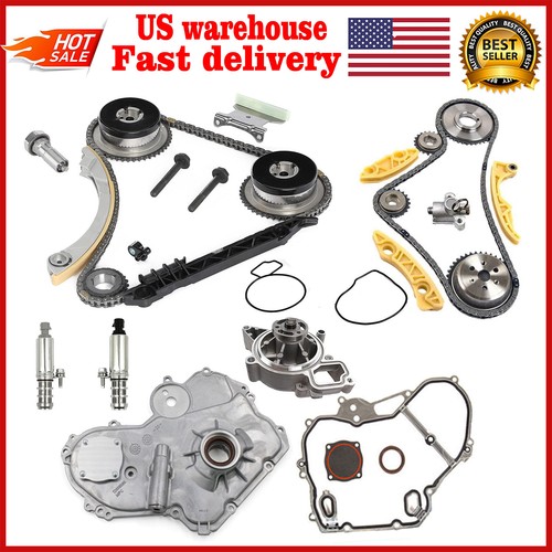 GM Ecotec 2.0L 2.4L Timing Chain Kit VCT Selenoid Actuator Gear Oil