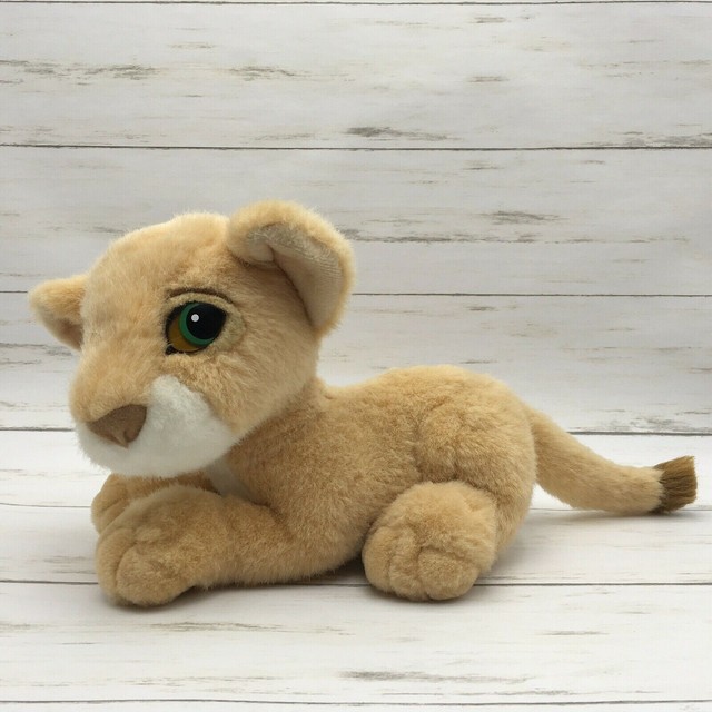 1993 Mattel Disney The Lion King Purring Nala Plush Stuffed Toy Animal