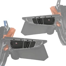 KEMIMOTO UTV X3 Door Storage Bags w/Knee Pad For Can Am Maverick X3 2017-2025