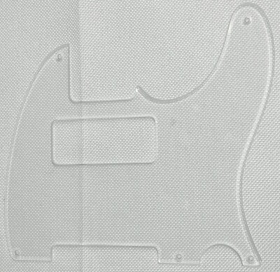 Clear Transparent For Fit Fender Esquire Telecaster 5-Hole P90 Guitar Pickguard