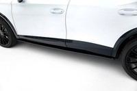 Seitenschweller Ansatz (Paar) Passend FüR Cupra Formentor Mk1 FL Schwarz Matt