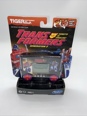 2020 Hasbro Tiger Electronics Transformers Generation 2 LCD Handheld Game NEW