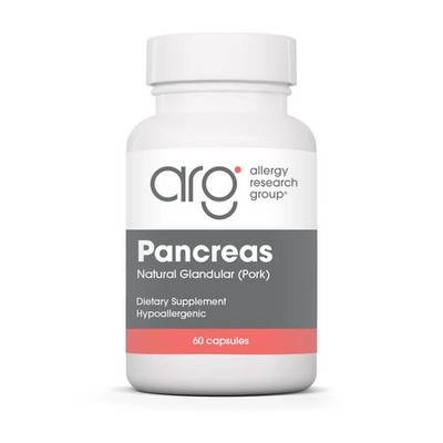 Pancreas Natural Glandular (Pork) 60 Capsules Allergy Research Group