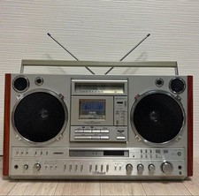 National RX-7200 Station Boombox Cassette Radio Serviced Working Vintage Japan