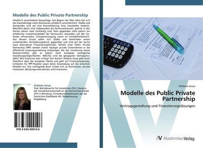 Modelle des Public Private Partnership Stefanie Jonas