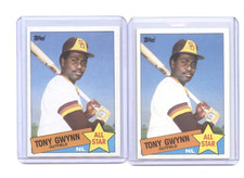 2-1985 Topps Tony Gwynn San Diego Padres AS #717 🚀😳💥Mint