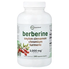 Berberine, 240 Vegetarian Capsules