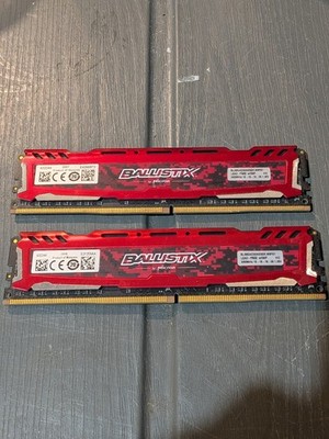 Crucial Ballistix Sport LT 3000 MHz DDR4 Desktop Gaming Memory 16GB (2x8GB)
