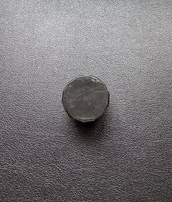 Black Octagon Plastic Jar Cap with Inner Seal 25mm - Add Label