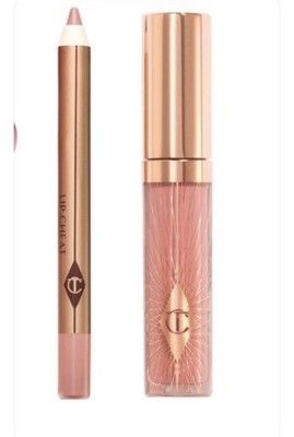 Charlotte Tilbury Glossy Fresh Mini Lip Duo Pillow Talk Lip Cheat & Liquid Lip