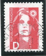 🦬Timbre France N°2712 - Type Marianne du Bicentenaire oblitéré  - 1990🦬
