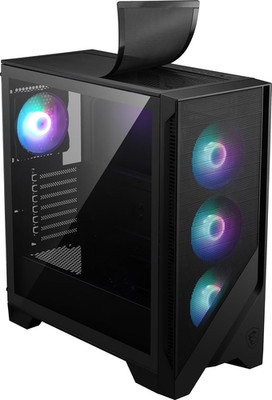 MAG Forge 321R Airflow - Premium Mid-Tower Gaming PC Case - Tempered Glass Side 