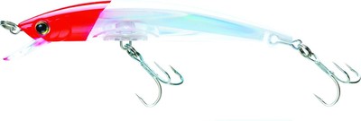 Yo-Zuri F1147C5 Crystal 3D Minnow 5 1/4'', 3/4 oz, Red Head, Floating