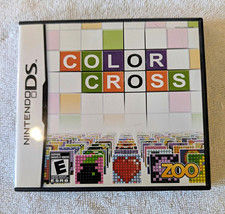 Zoo Games Color Cross CIB (Nintendo DS) CIB w/ Manual NTSC-U/C E 2010