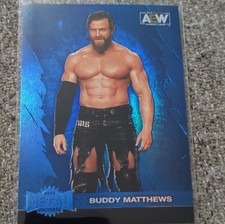 Upper Deck SkyBox Metal Universe AEW Buddy Matthews Base Set Card #61