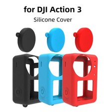 Silicone Protective Case Lens Cover for DJI Osmo Action 3 Camera Accessories New