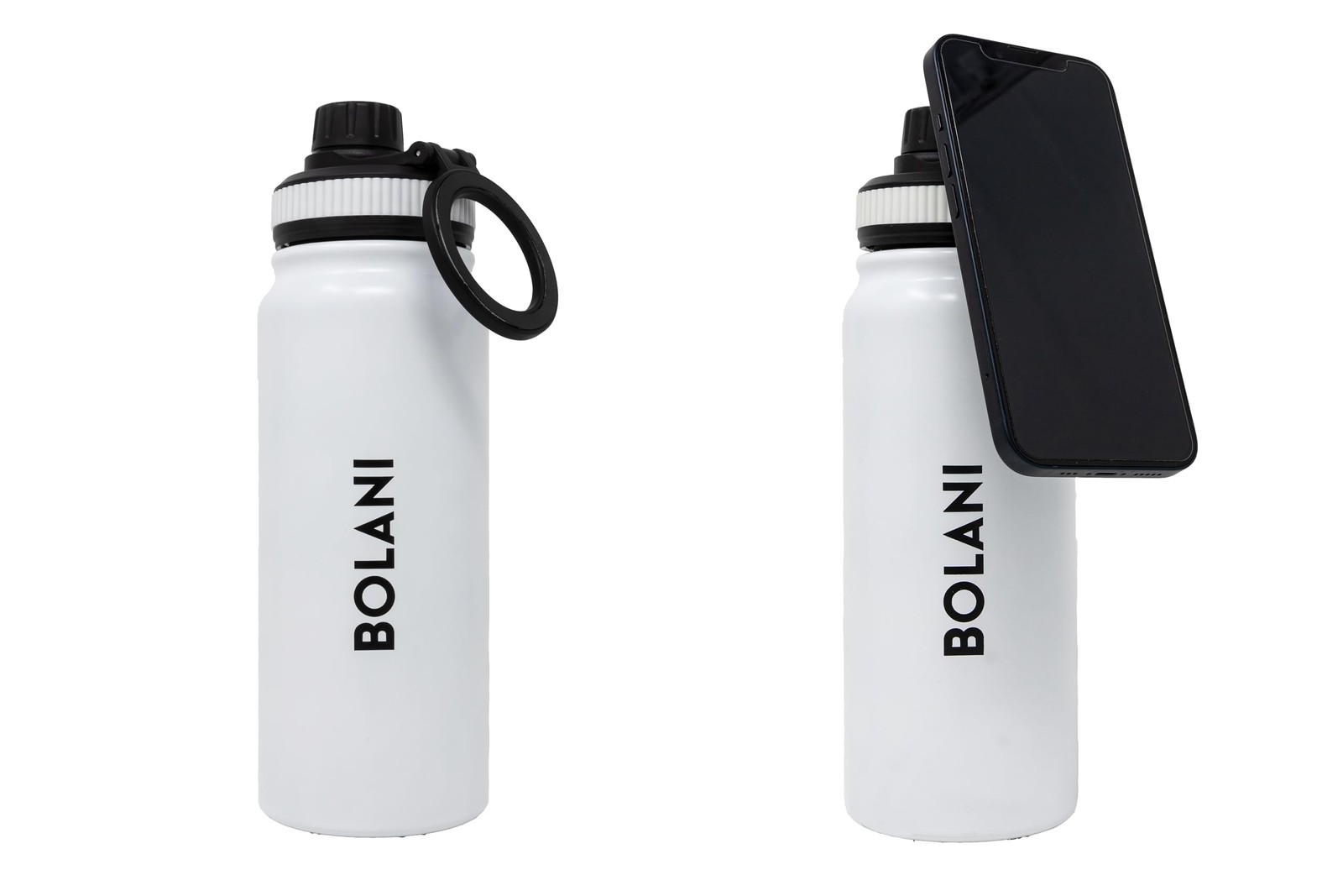 Stainless Steel 24oz White Insulated Leak Proof Open