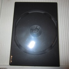100  NEW Black DVD/Disc Sleaved Replacement Cases. Empty/standard sized.