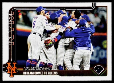 2025 Topps On They Go! Bedlam Comes to Queens #432 New York Mets