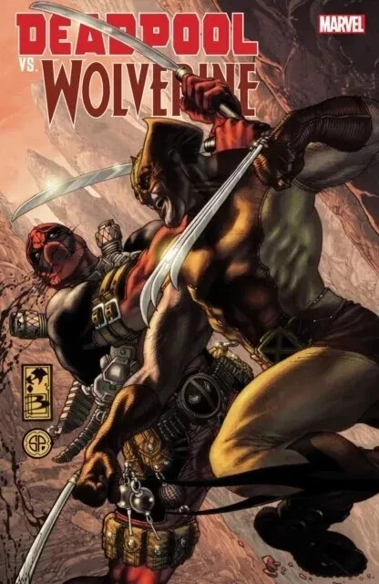 DEADPOOL VS. WOLVERINE By HAMA LARRY. Paperback  New