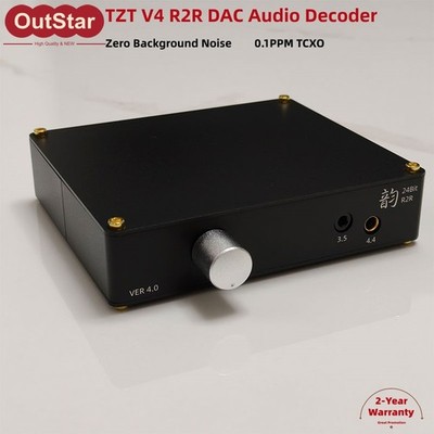 TZT V4 R2R DAC Audio Decoder 0.1PPM TCXO Dynamic Compensation Decoder
