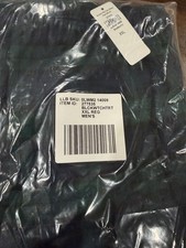 LL Bean Sleep Pant Scotch Plaid Flannel Pull On Elastic Waist Mens XXL New Green