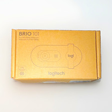 Logitech BRIO 101 Full HD 1080p USB Webcam, Gray