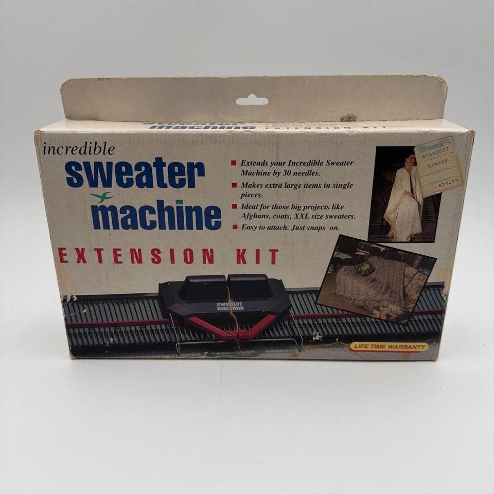 Kit de Extensión Máquina Suéter Bond Increíble Nuevo Antiguo Stock Foto 2 de 4