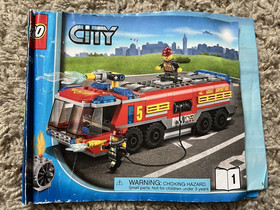 LEGO CITY: Airport Fire Truck (60061) RETIRED SET New Bags Factory Sealed
