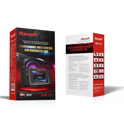 iCarsoft Obd2 Scanner, Code Reader Car Diagnostic Tool BMM V2.0 for BMW/Mini, - Bild 5 von 8