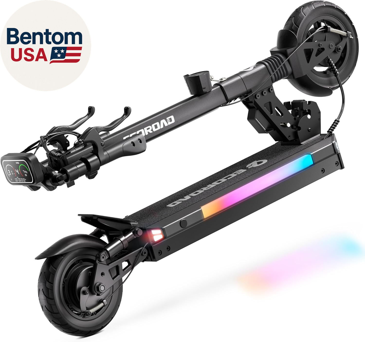 Electric Scooter Adults, 800-1000W Motor & 31MPH Peak Portable E-Scooter, up to
