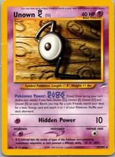 Unown [G] 27/105 Neo Destiny Pokemon Unlimited DMG CR CG gangs on eBay