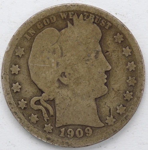 1909 O Barber Quarter