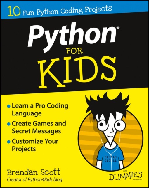 Python For Kids For Dummies by Brendan Scott (Paperback Book)