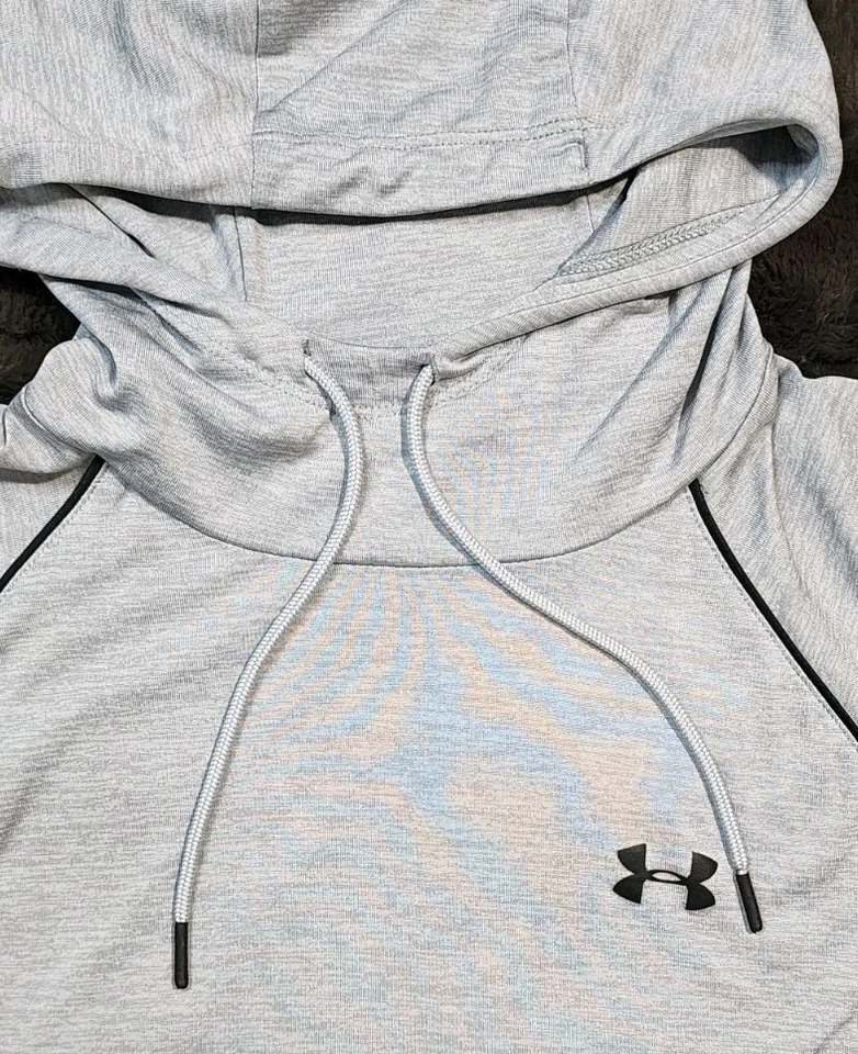 Under Armour Sudadera con Capucha Mujer XL Heat Gear Pullover Gris Foto 2 de 3