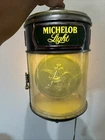 Michelob Beer Vintage Hanging Light-Up Sign Bar Anheuser Busch Spinning