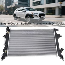 New Radiator with Oil Cooler for Hyundai Kona 2022-2023 L4 1.6L 2.0L 25310J9910