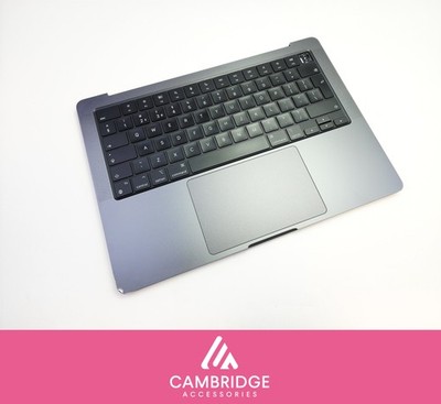 MacBook Pro 14'' A2992 M3 Space Schwarz Handauflage Top Cover UK Tastatur 2023 Grade C